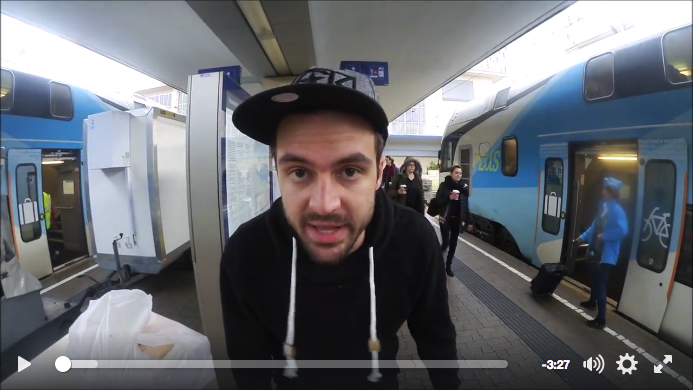 Video mit Facebook-Star Marco Wagner für WESTbahn